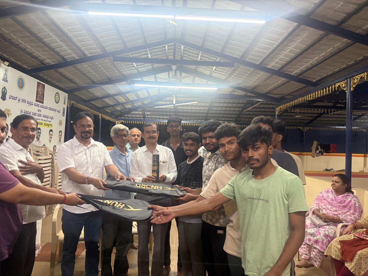 Batmitton set issued to hostel Students 